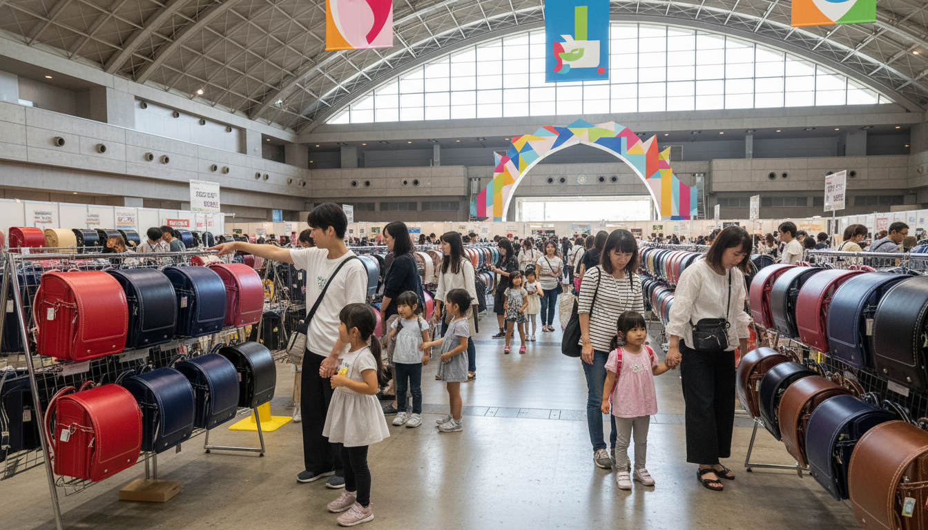 夢メッセのランドセル展示会は複数のイベントが開催されています