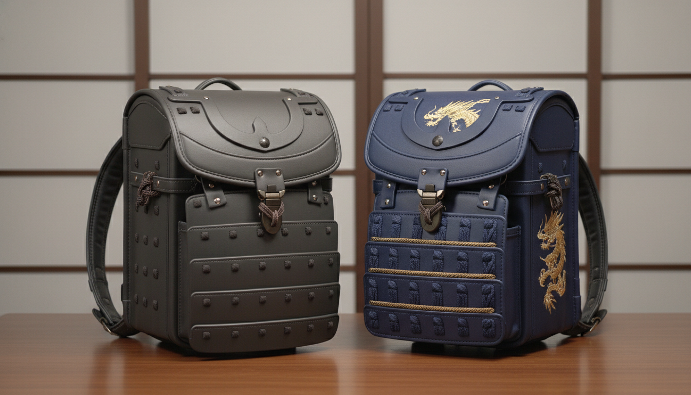甲冑風ランドセルには2つのタイプがある