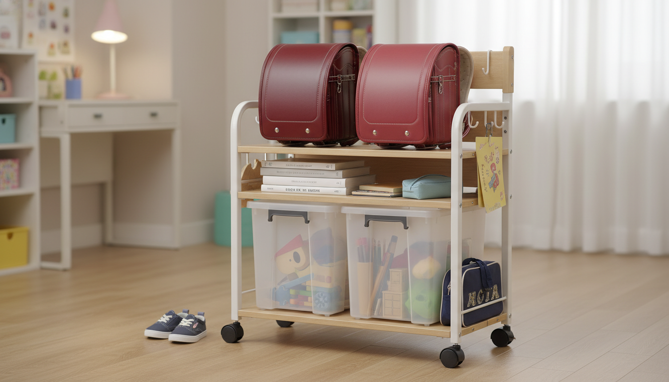 ニトリのランドセルラックの具体的な特徴