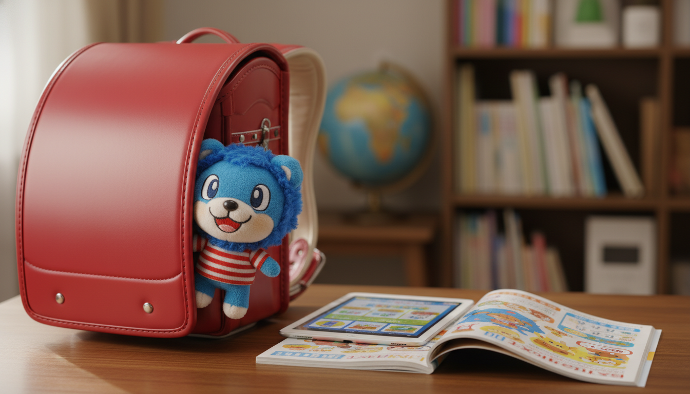 進研ゼミのランドセルキャラクターは「コラショ」
