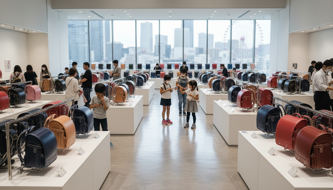梅田周辺のランドセル展示スポット具体例