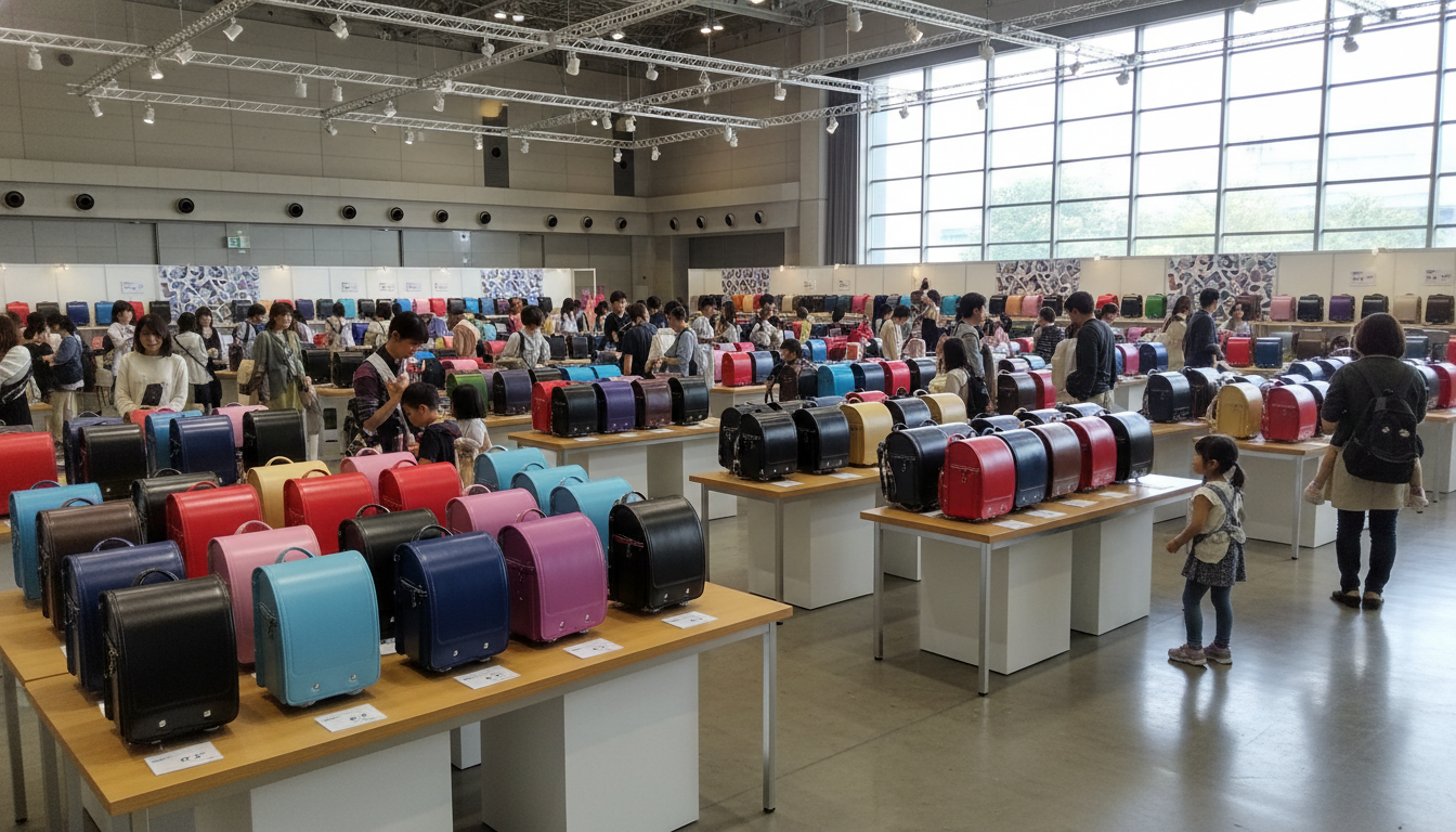 ランドセル博覧会とは、複数ブランドを一度に見比べられる展示イベントのこと