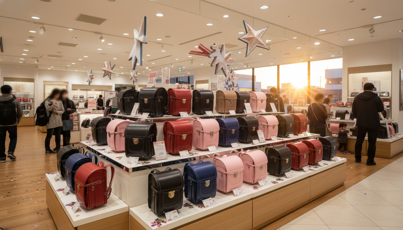 百貨店のランドセルセールは狙い目です