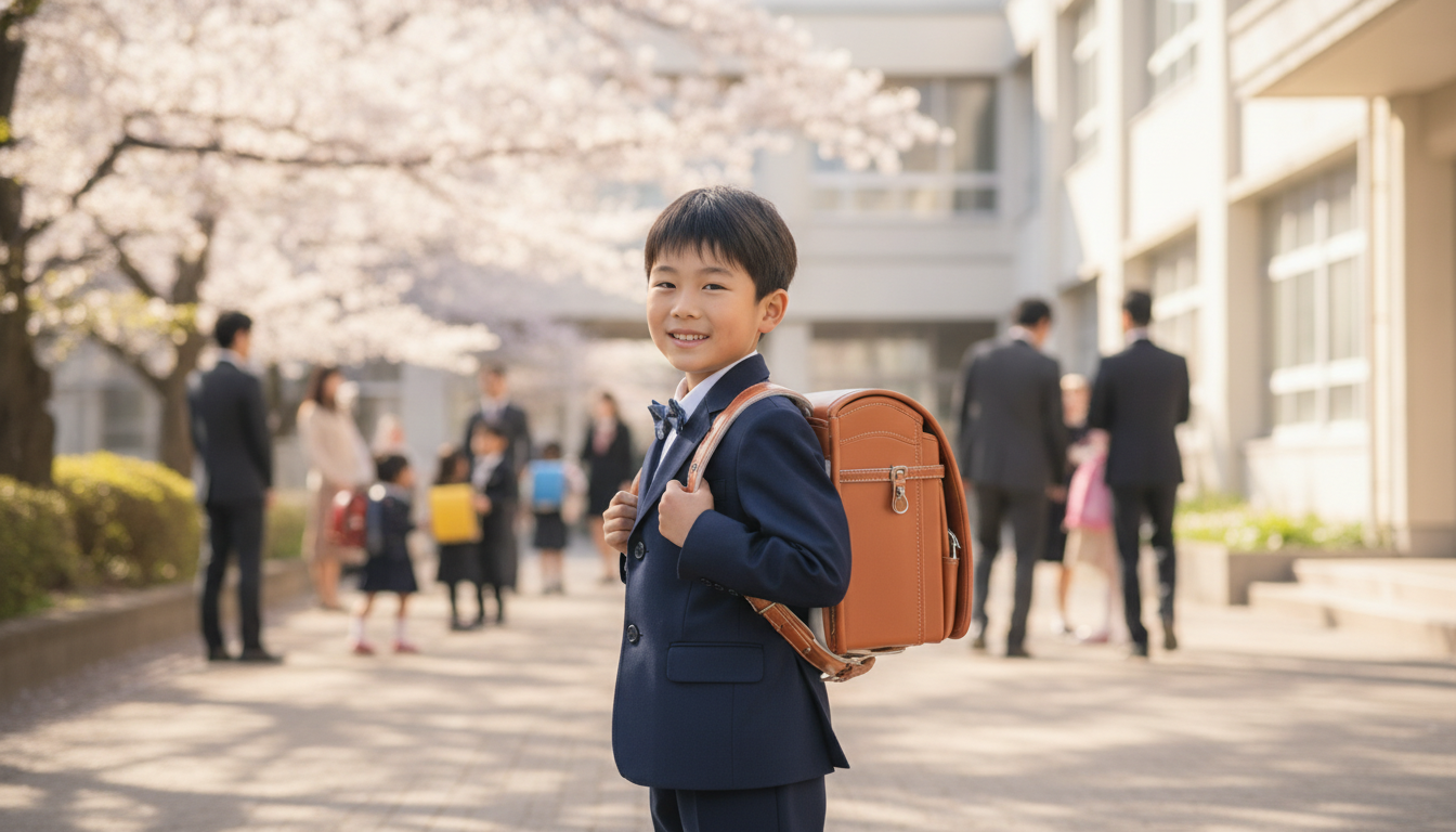 なぜキャメル色のランドセルが入学式に適しているのか