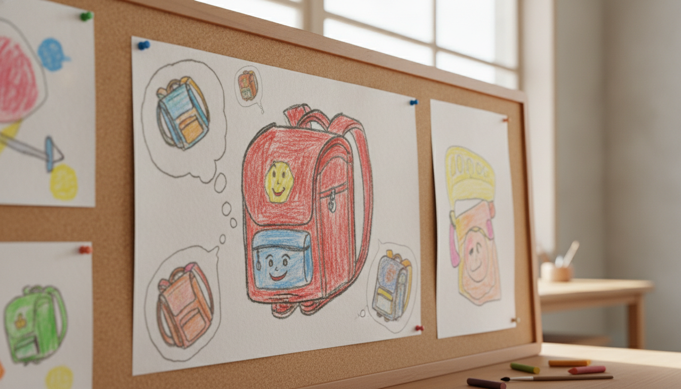 なぜ小学6年生がランドセルの絵を描くのか