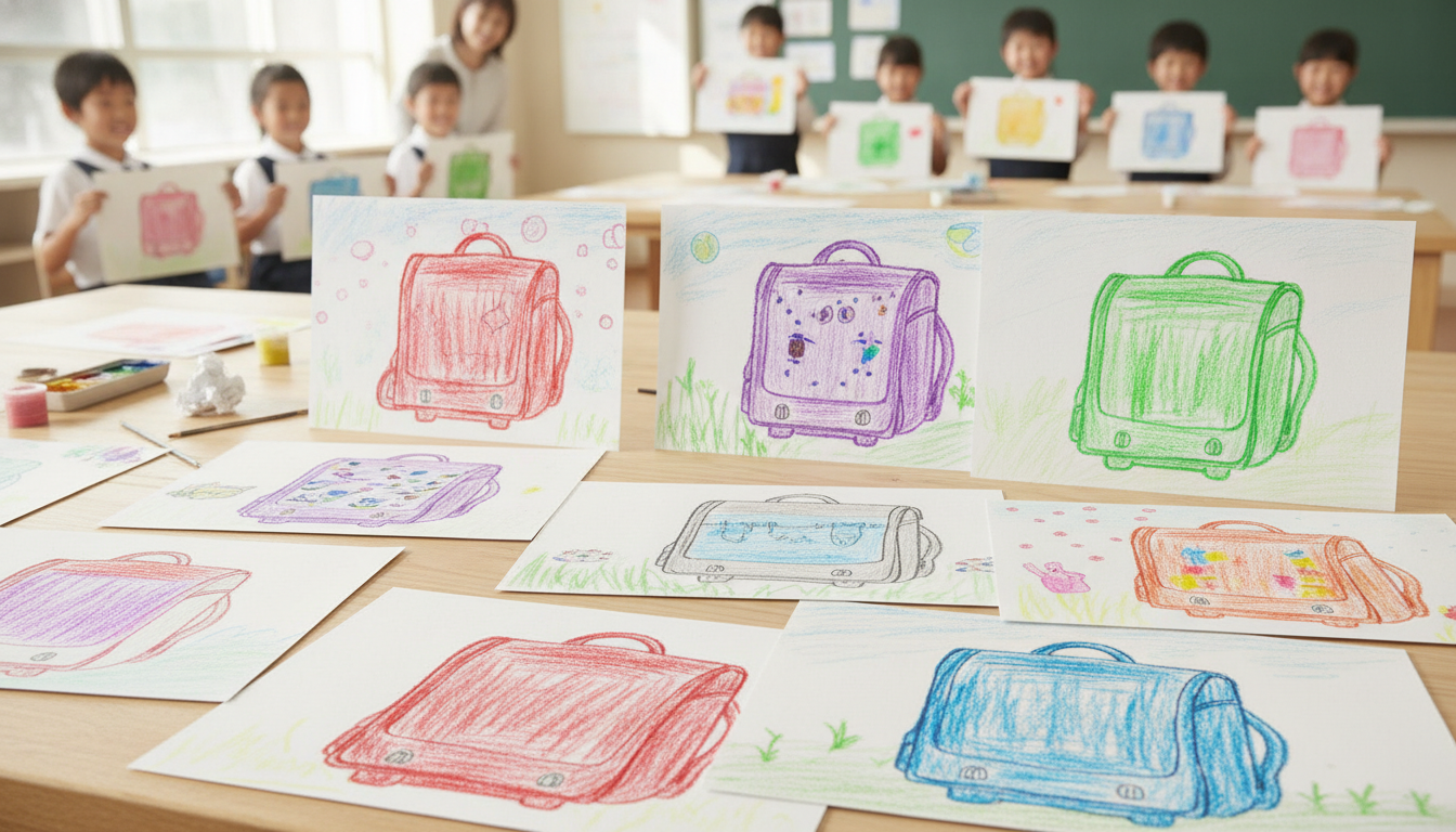 6年生がランドセルの絵を描くのはなぜ？