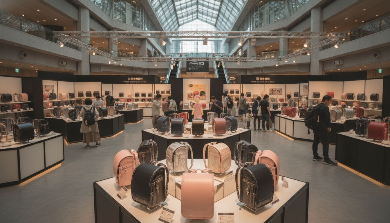 ワールドポーターズのランドセル展示会は各ブランド単独開催が中心