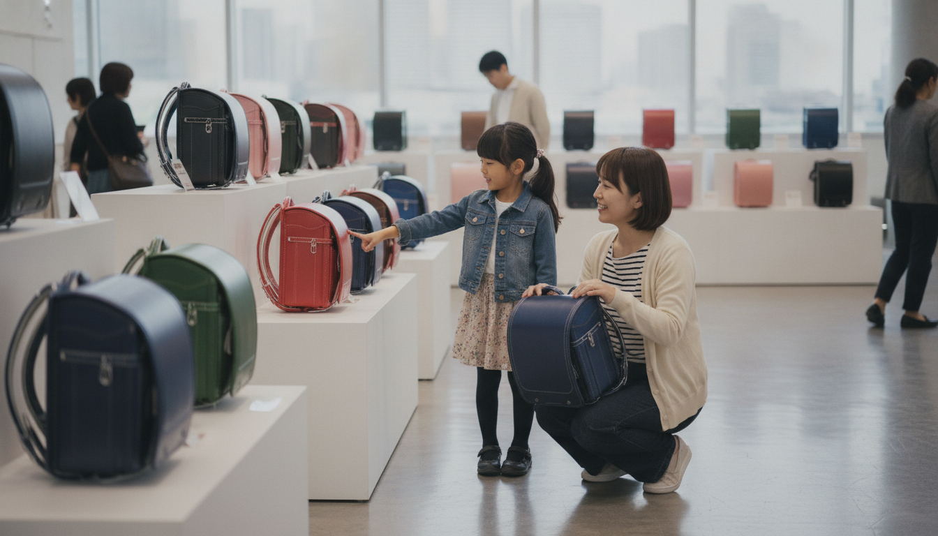 ワールドポーターズのランドセル展示会は親子で実物を比較できる貴重な機会