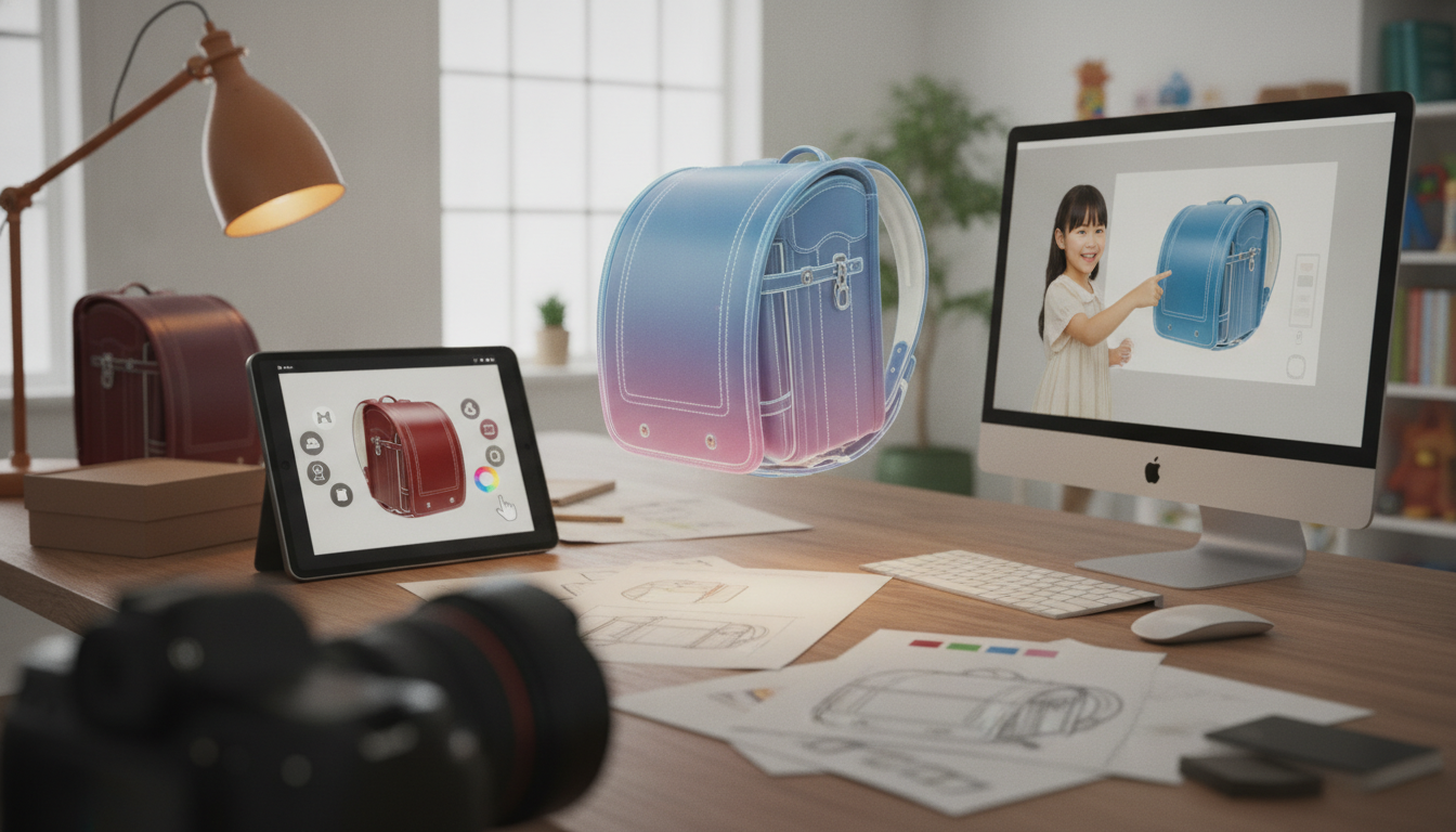 ララちゃんランドセルの3Dシミュレーションとは