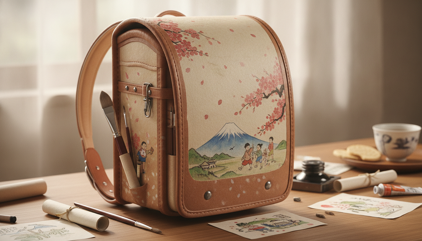 なぜランドセルは絵手紙の特別なモチーフなのか
