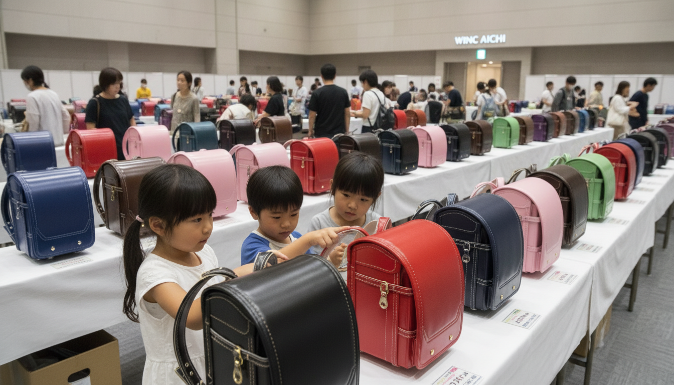 堀江鞄の名古屋展示会は年2回、ウインクあいちで開催されています