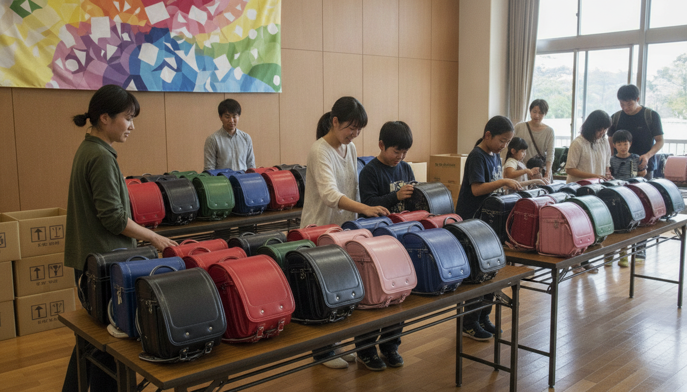 ランドセルランドは地域で広がる譲渡と寄付のイベント