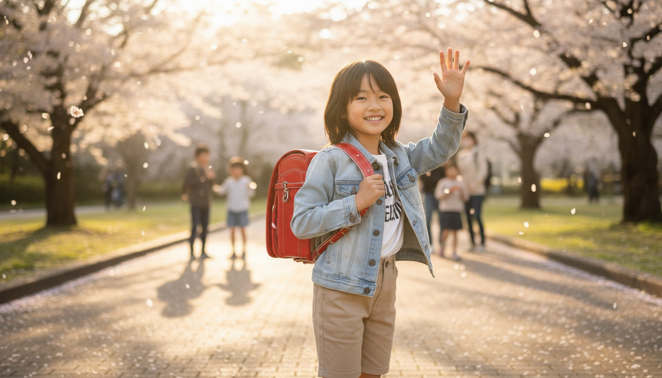 小学6年生のランドセル姿を素敵に残す撮影アイデア
