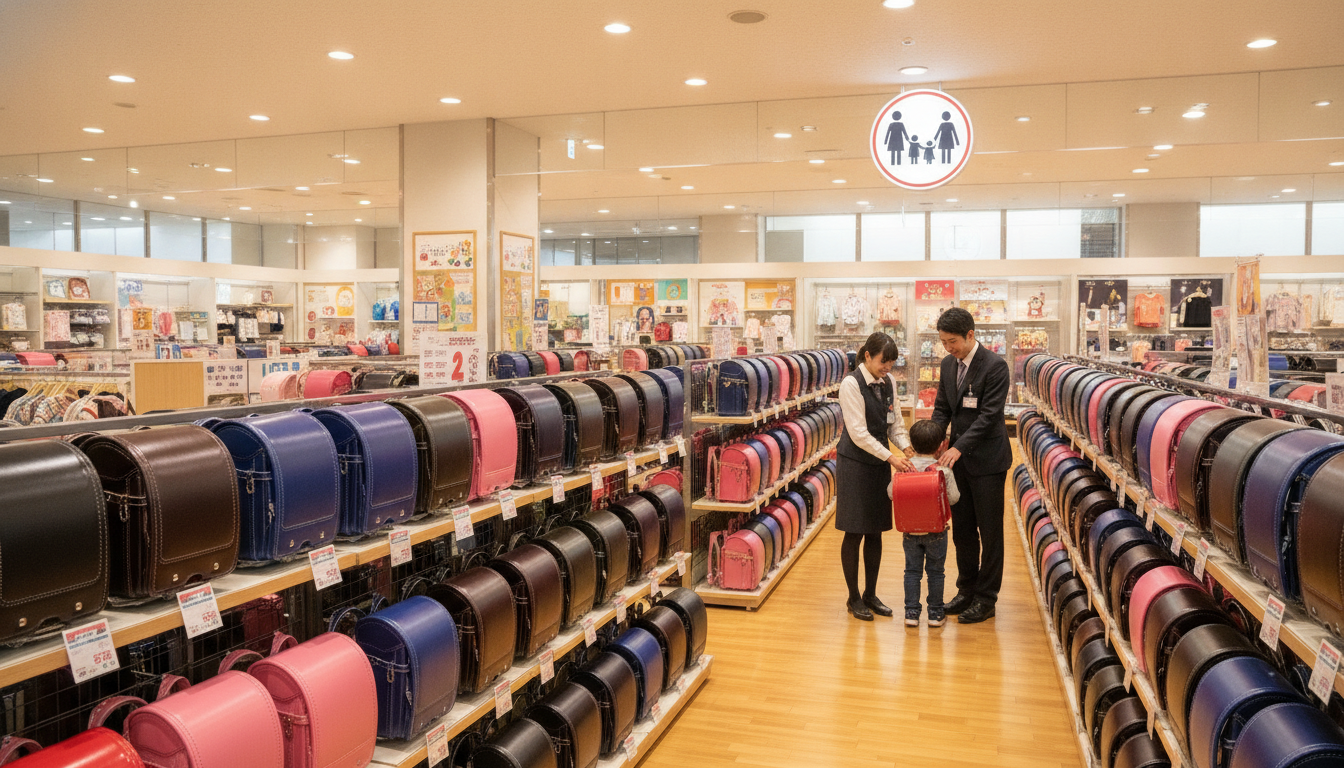 大丸のランドセル売り場は各店舗のキッズフロアにあります
