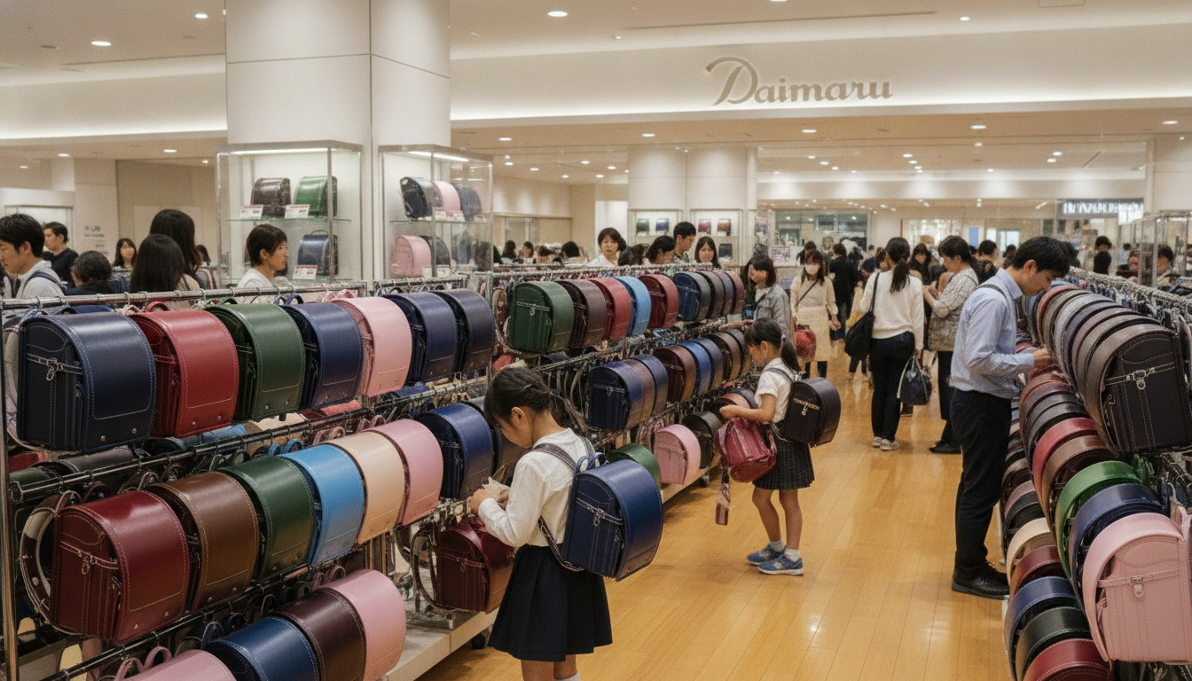 大丸のランドセル展示会が人気の理由