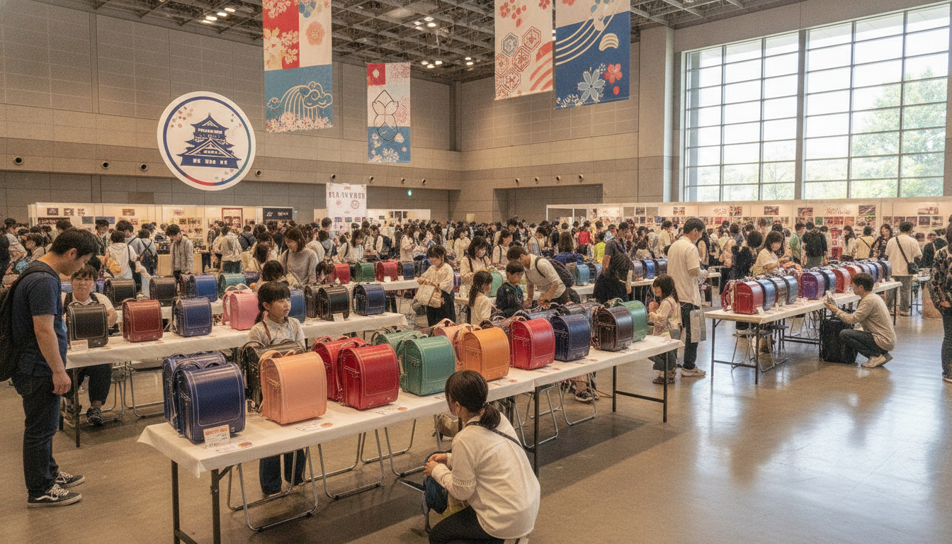 大阪のランドセル展示会、2024年はこんな感じです
