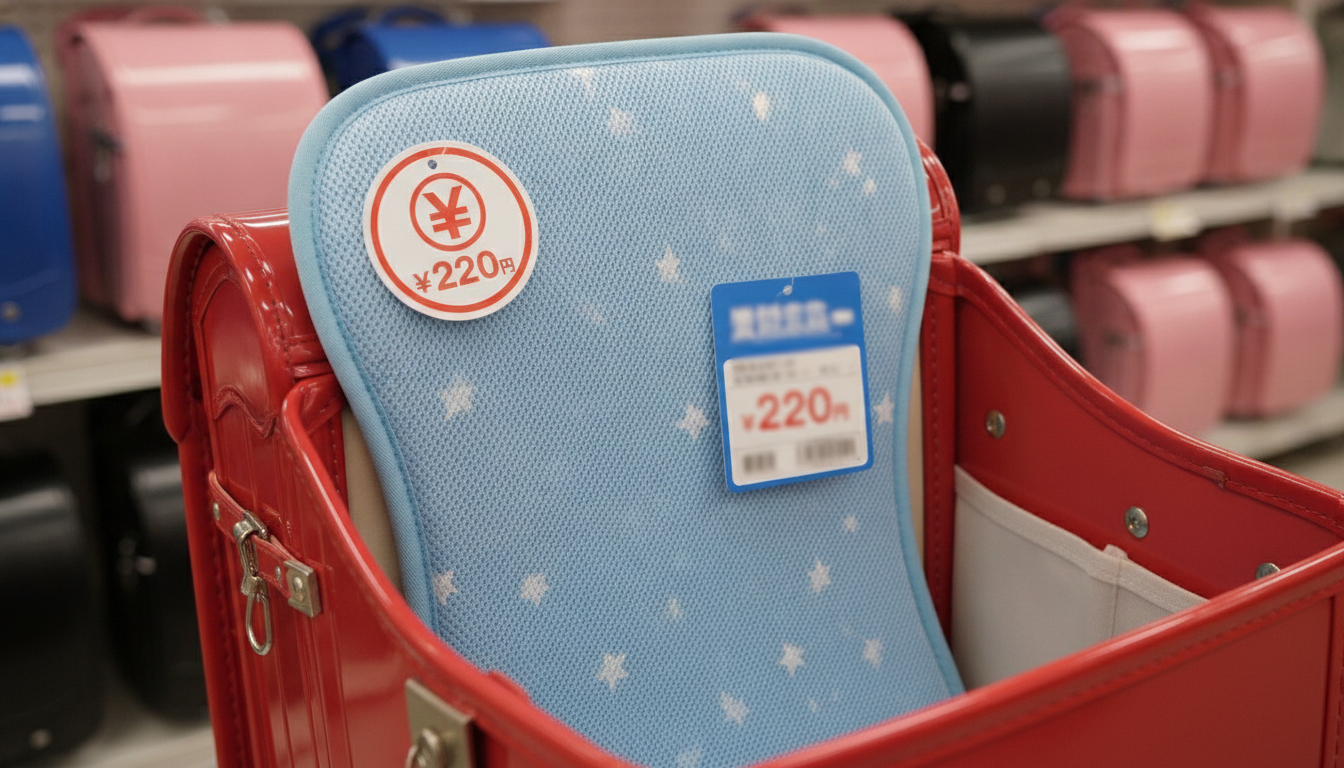 ダイソーのランドセルパッドは220円から買えます