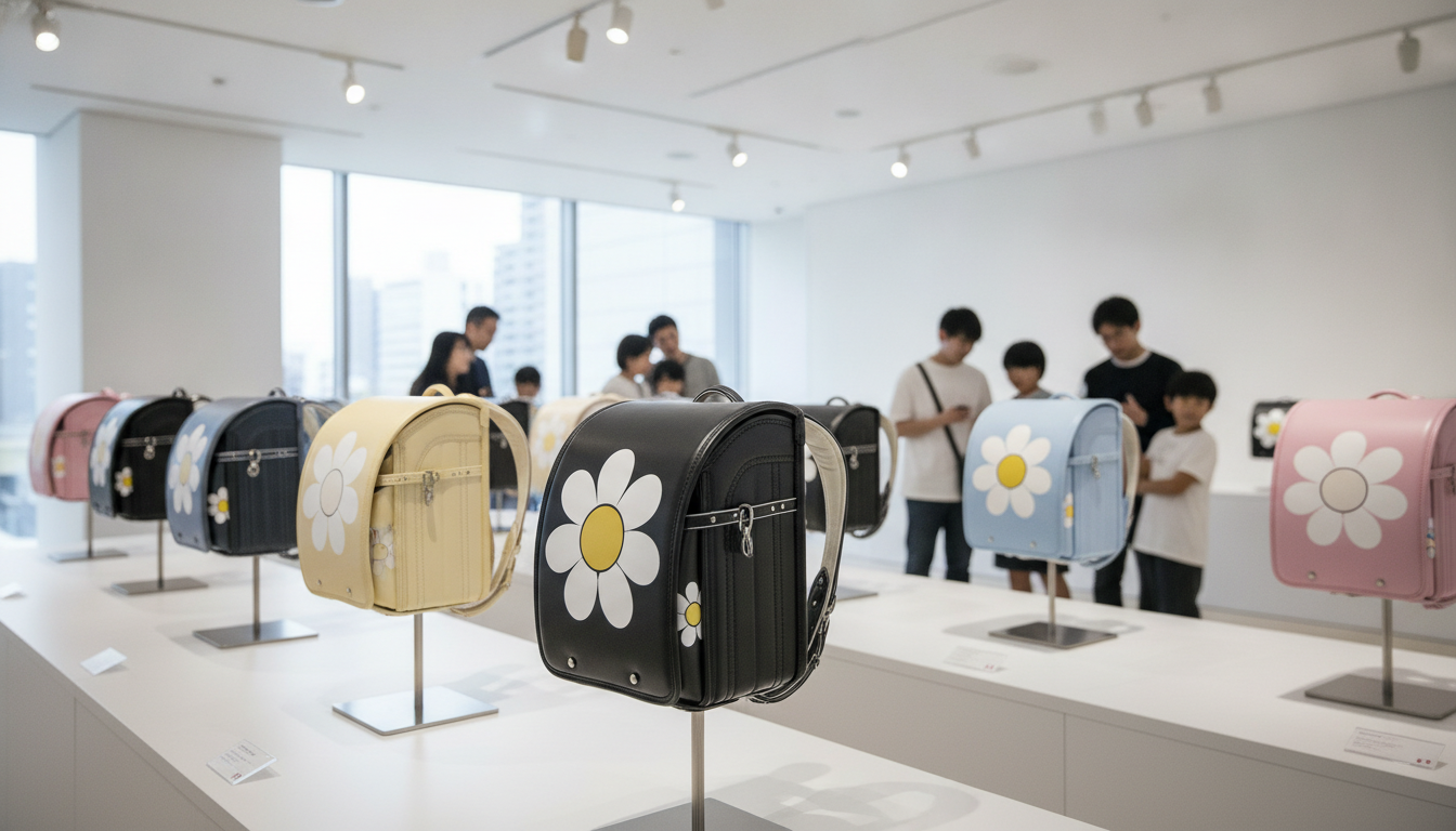 マリークワントランドセル展示会で実物を確認できます