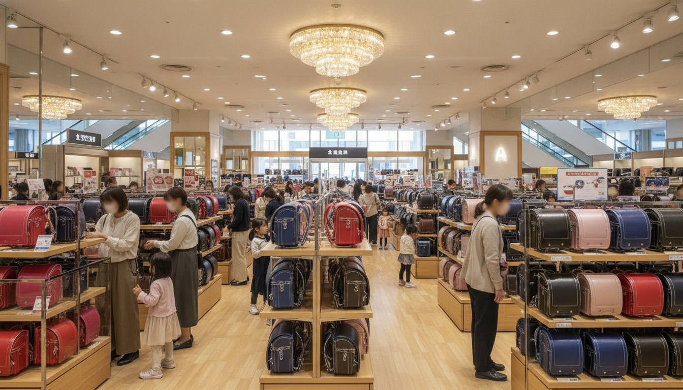 名古屋高島屋のランドセル売り場は11階です