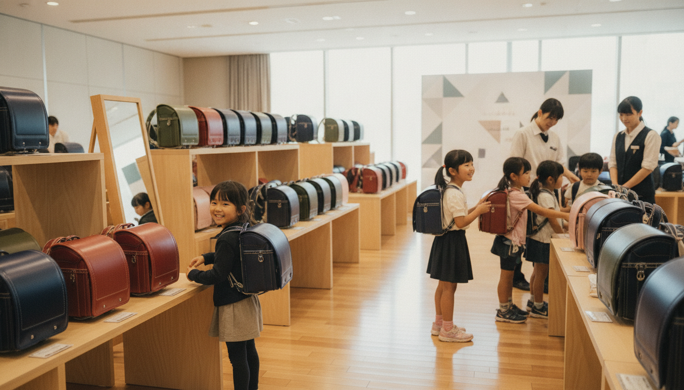 村瀬鞄行のランドセル展示会は全国各地で開催されています