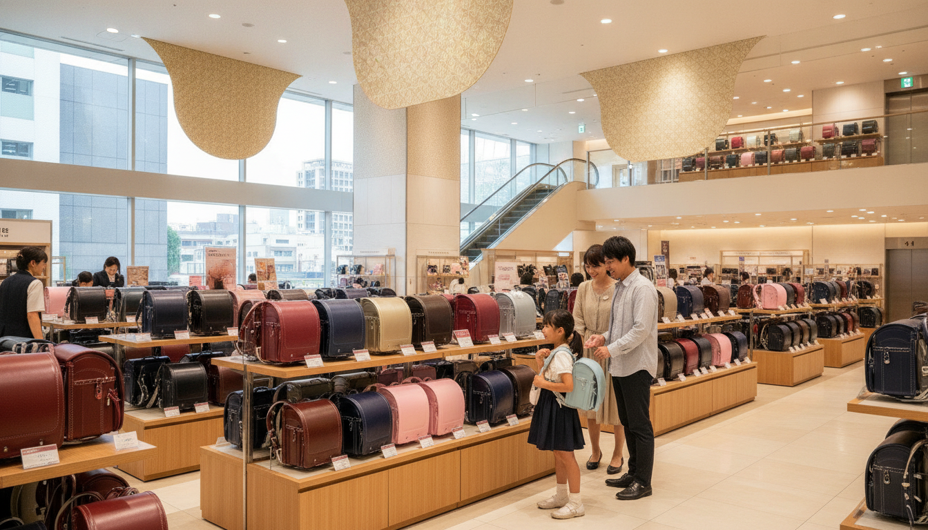 西宮阪急のランドセル売り場は4階と11階にあります