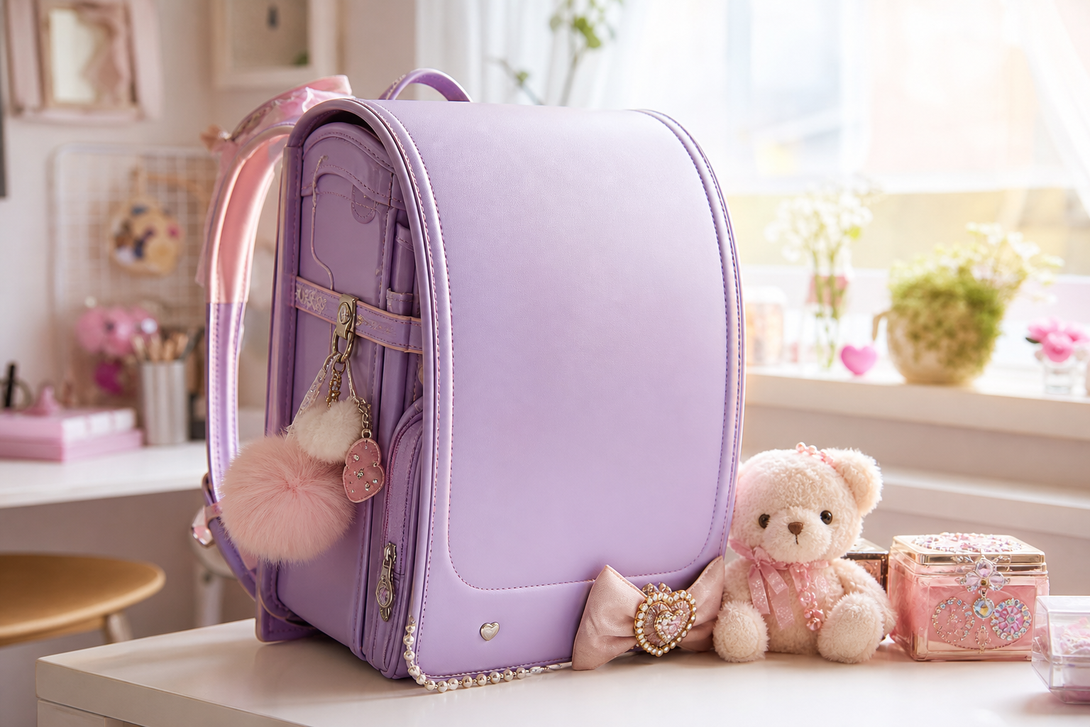 子ギャルランドセルは「自分らしさを全力で詰め込んだ」スタイルです