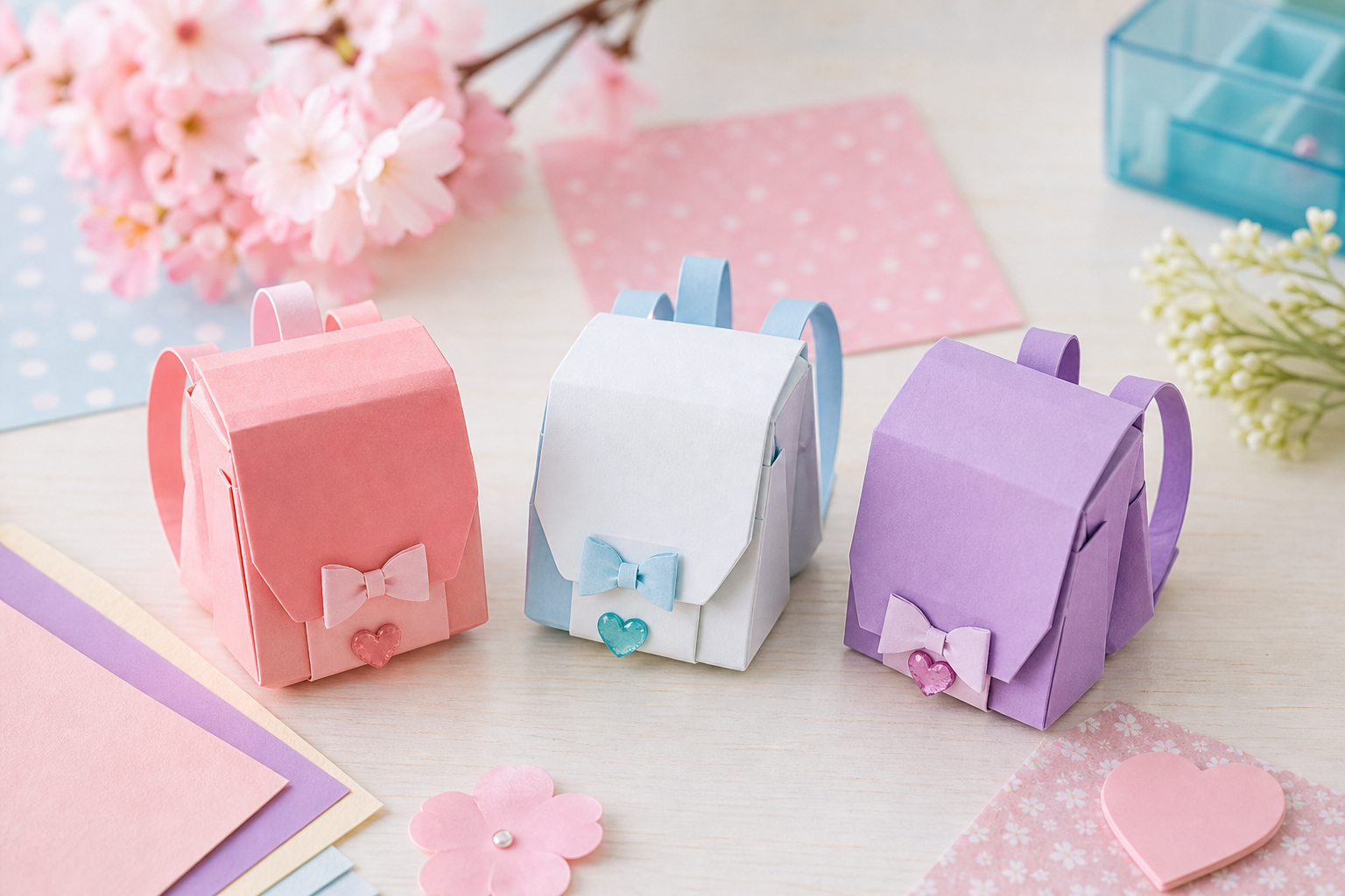 サンリオ風ランドセルが作りやすい理由