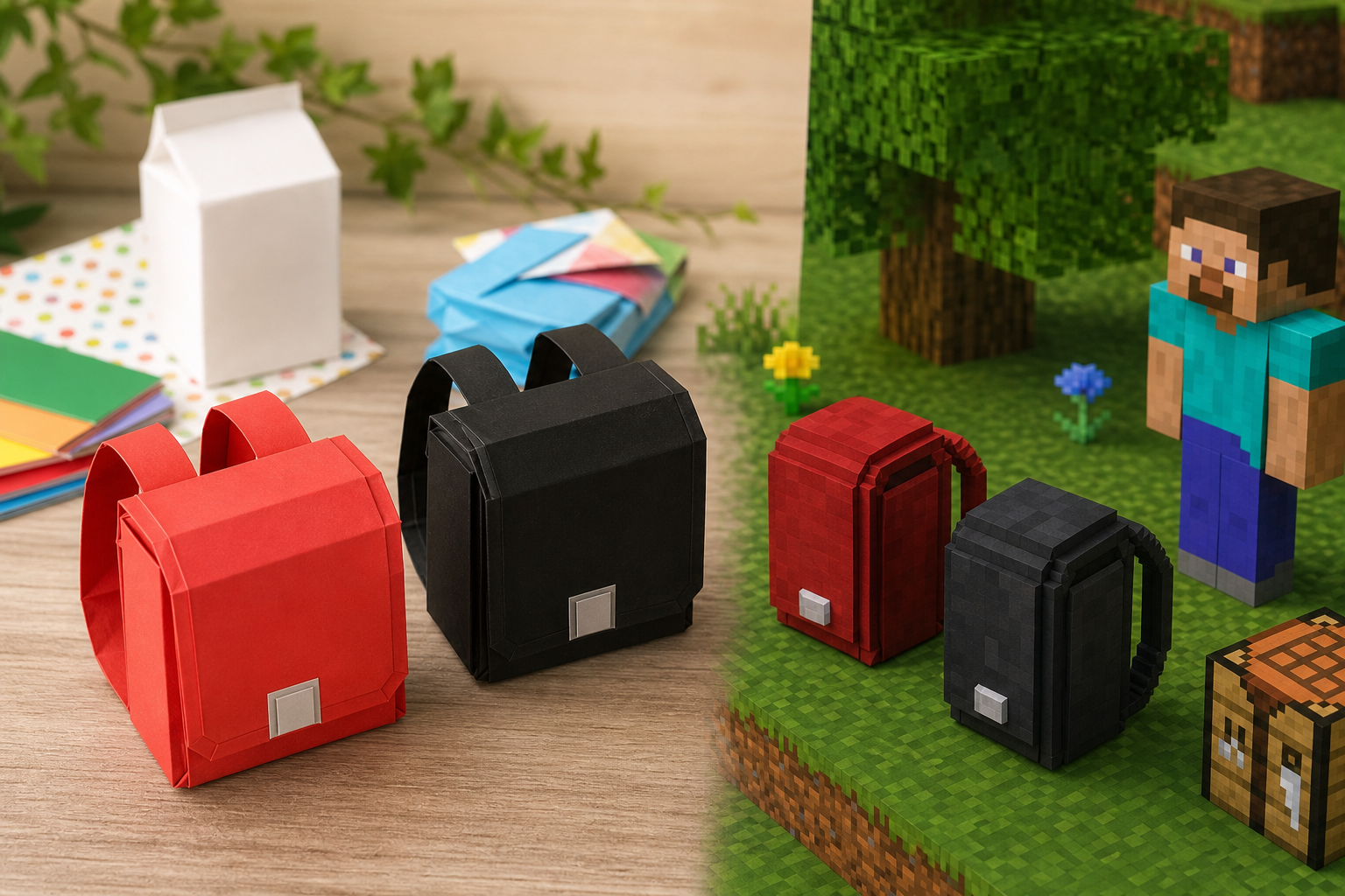 マイクラでランドセルを作るのはなぜ意外とできるのか?