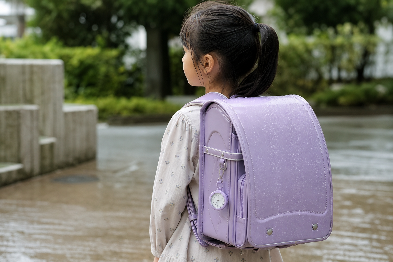 ランドセルにつける時計は「防水あり」を選んで正解です