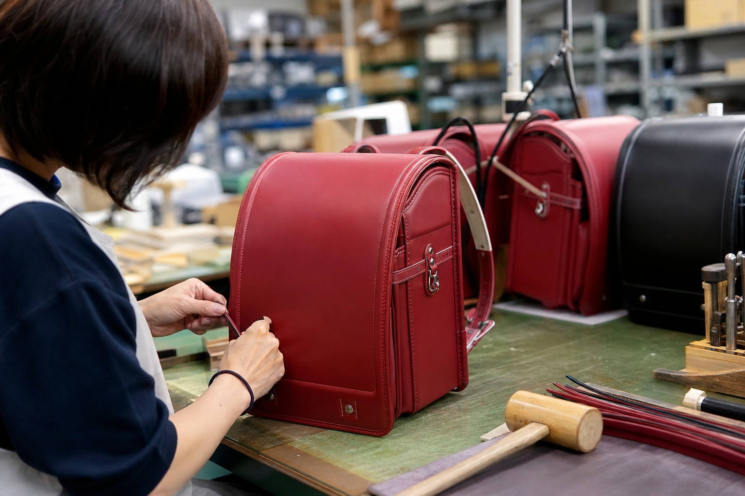 具体的に見てみよう!ランドセル製造の世界
