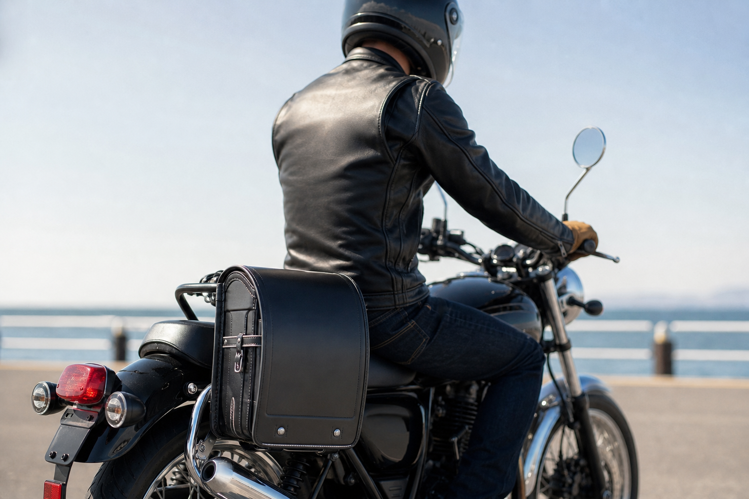 ランドセルをバイクに付ける具体的な方法3パターン