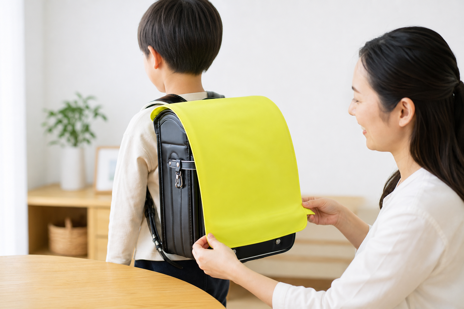 ランドセル交通安全カバーの基本的なつけ方【全手順】
