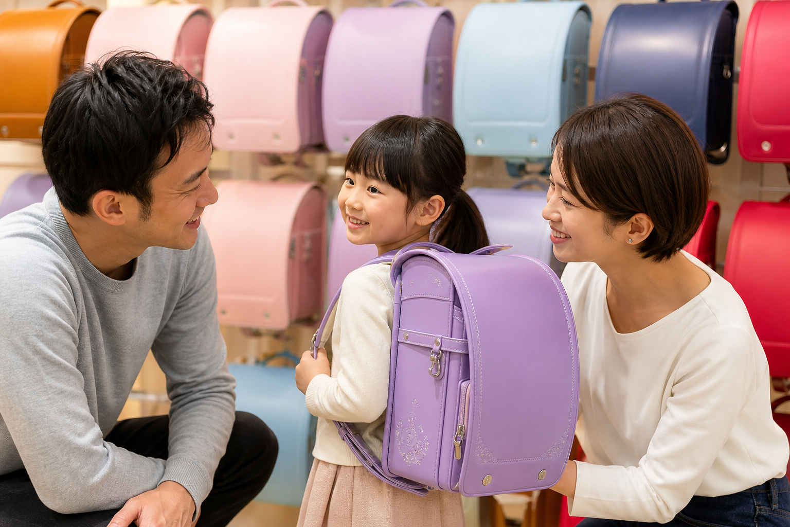 ランドセルの色は「親子で一緒に決める」のが今のスタンダード