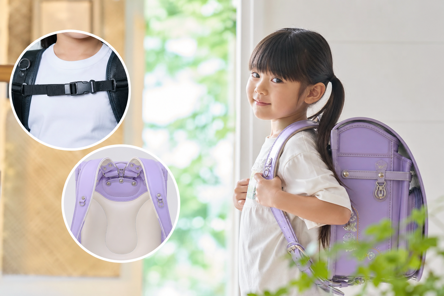 天使のはねランドセルにチェストベルトは付いていないが、それで十分な理由がある