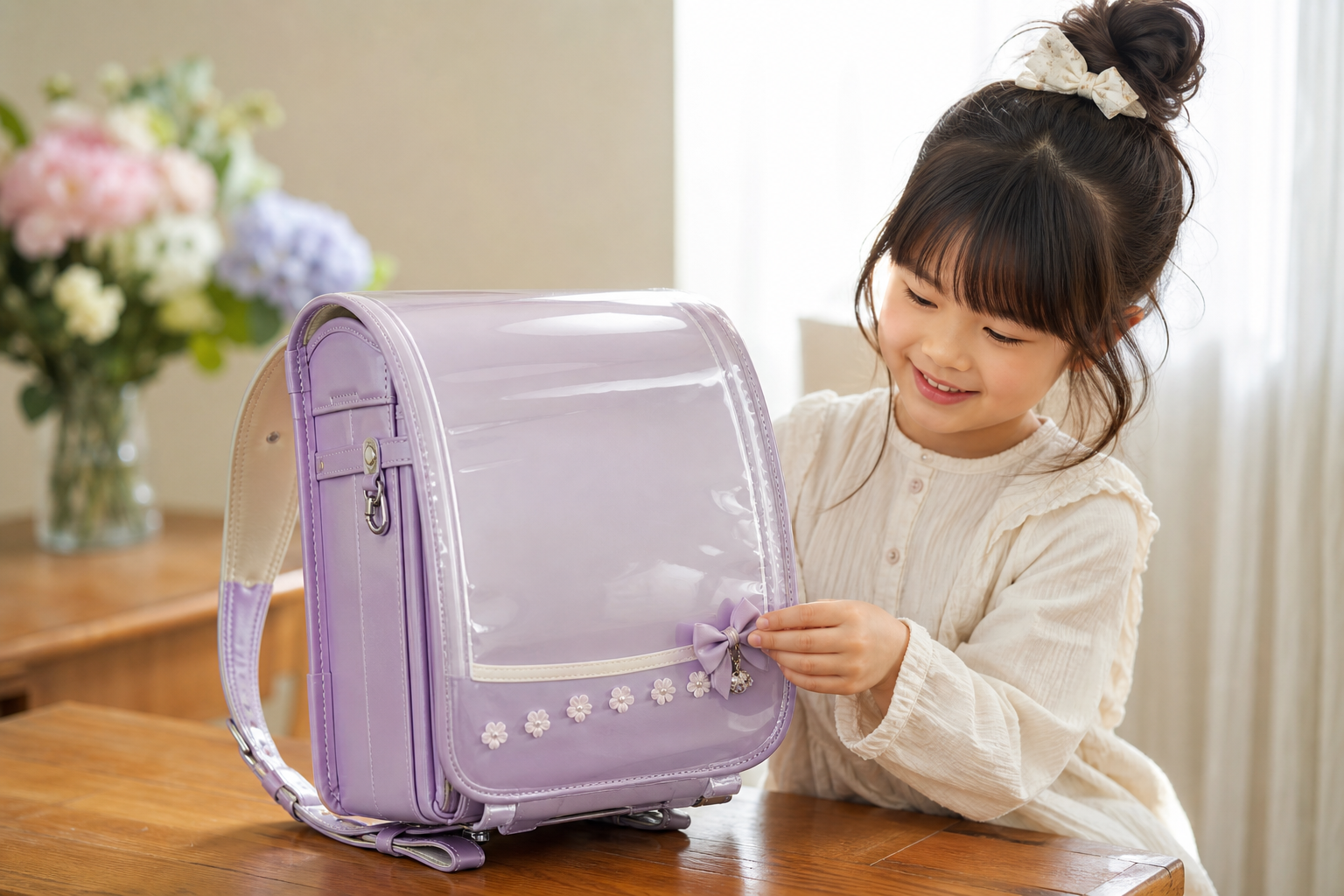 透明ランドセルカバーのアレンジ方法を具体的に見てみましょう