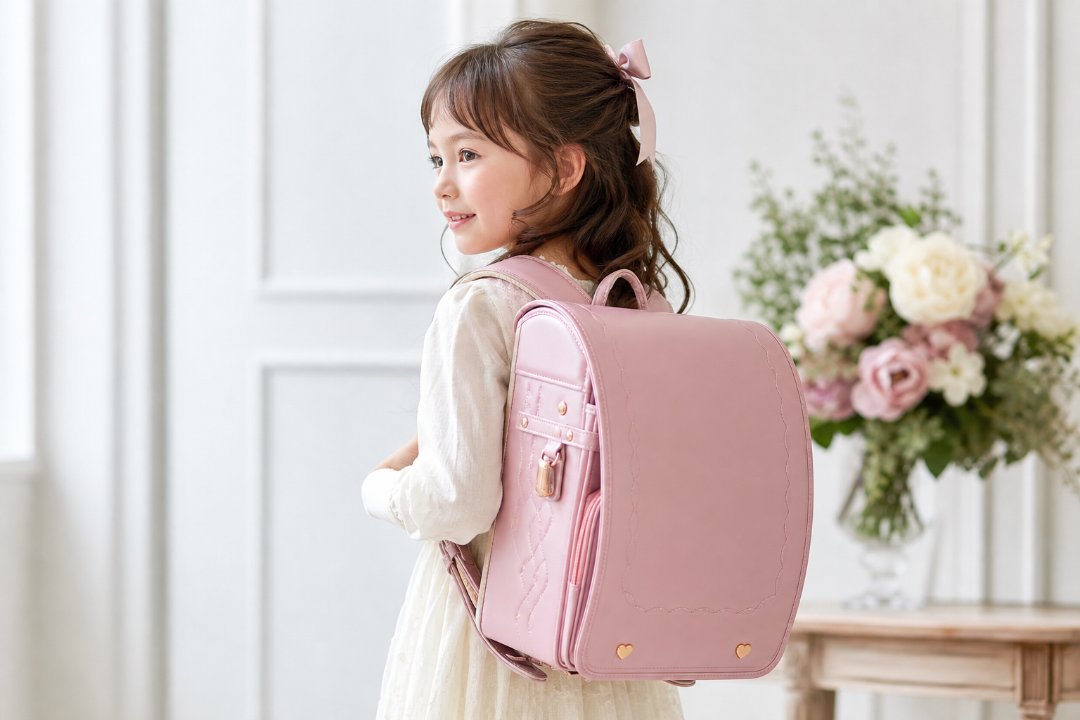 シャーリーテンプルの半かぶせランドセルは「かわいさ×使いやすさ」が魅力