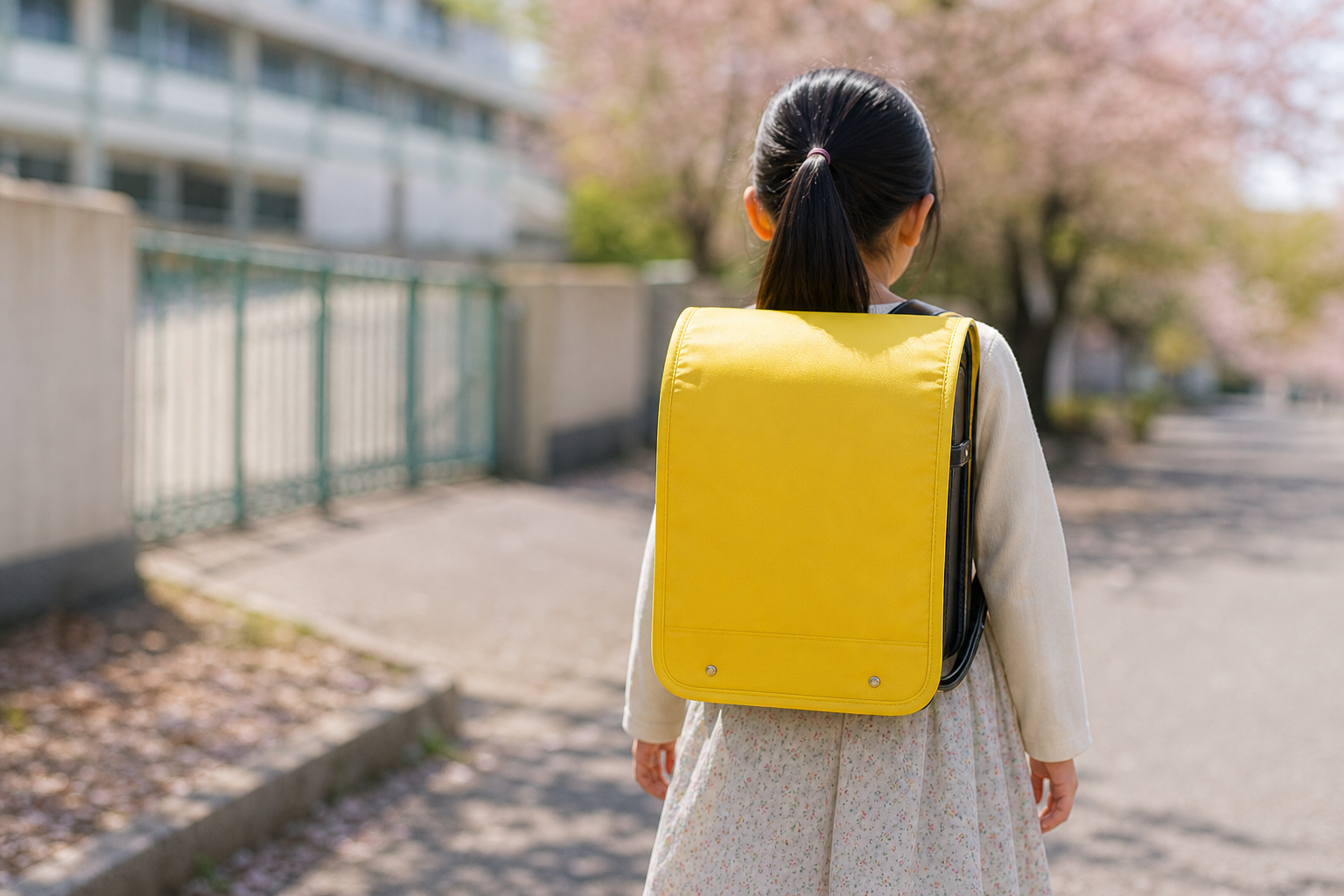 結論：黄色いカバーは「1年生の間だけ」が一般的です