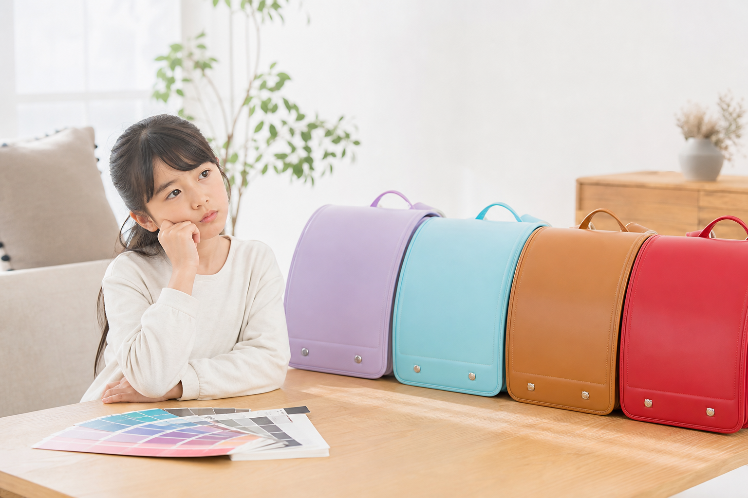 ランドセルの色を変えることはできます。方法は4つあります