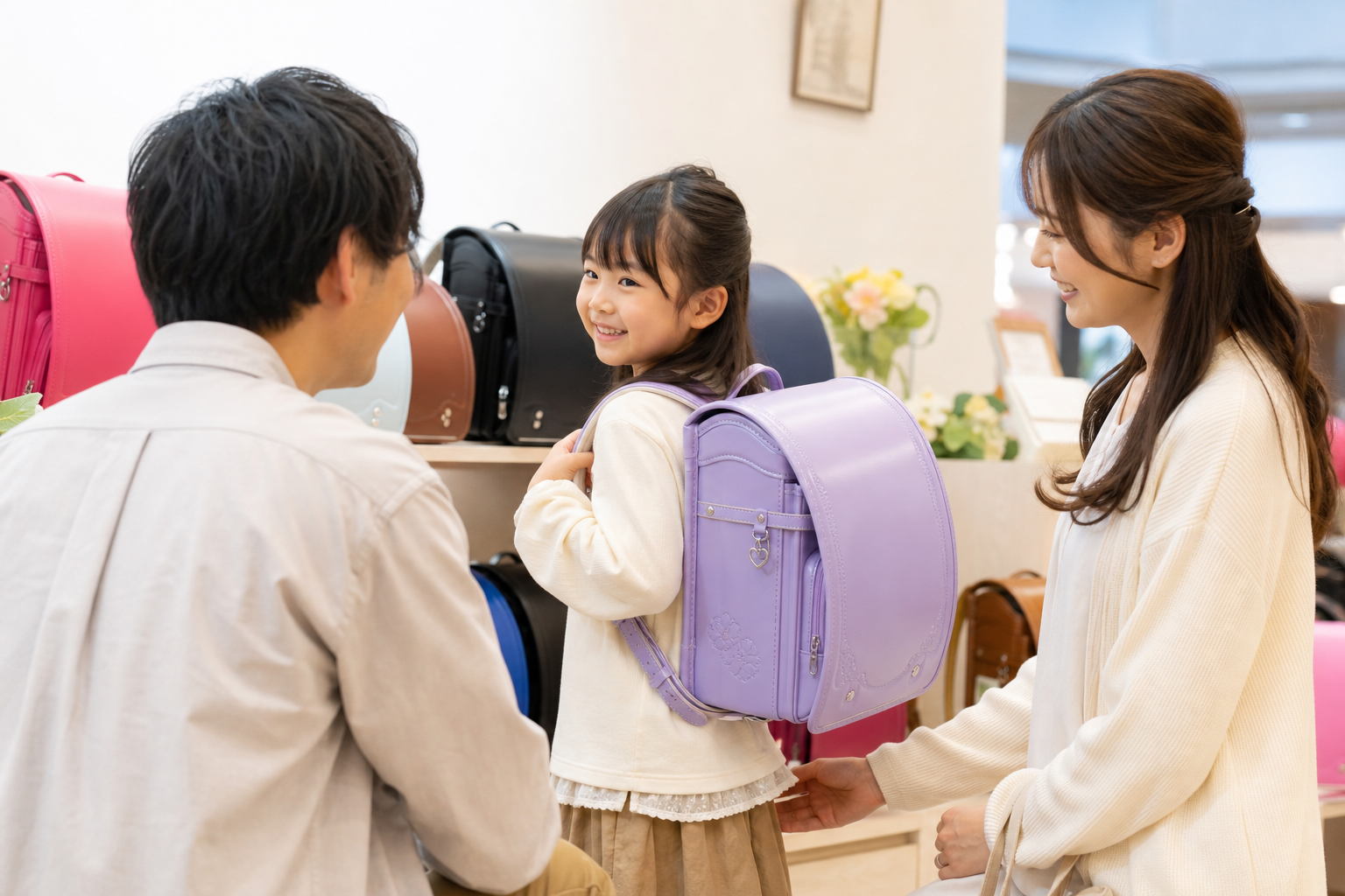 ランドセル選びで大切なのは「軽さだけで選ばない・親子で優先順位を決める・実物を背負ってみる」の3つで