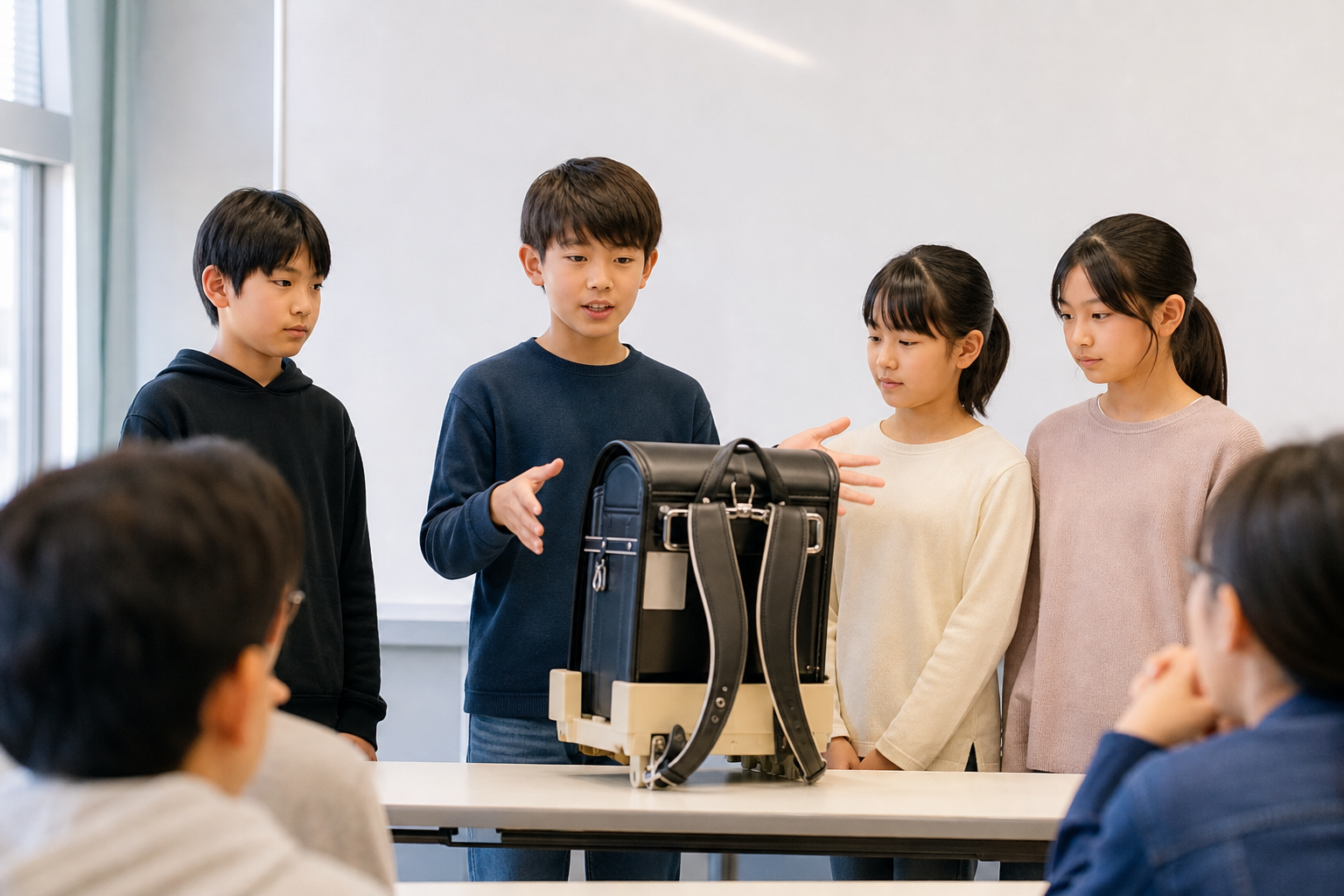 小学生が本当にランドセルを軽くする道具を発明した