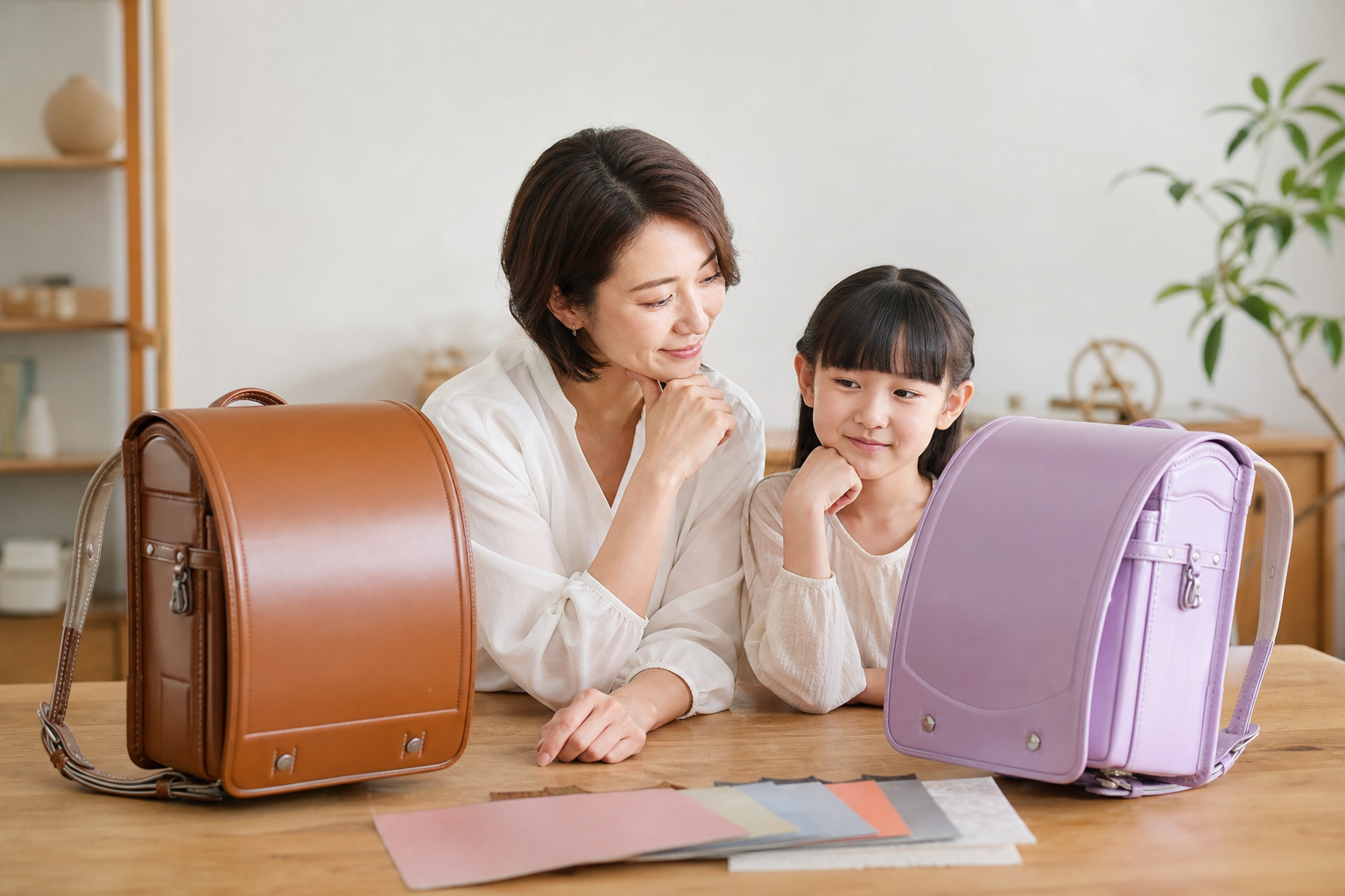 牛革とクラリーノ、どちらが「正解」かは子どもによって違う