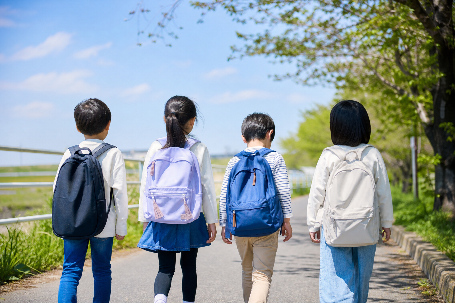 実際にランドセルじゃない通学をしている地域・学校の例
