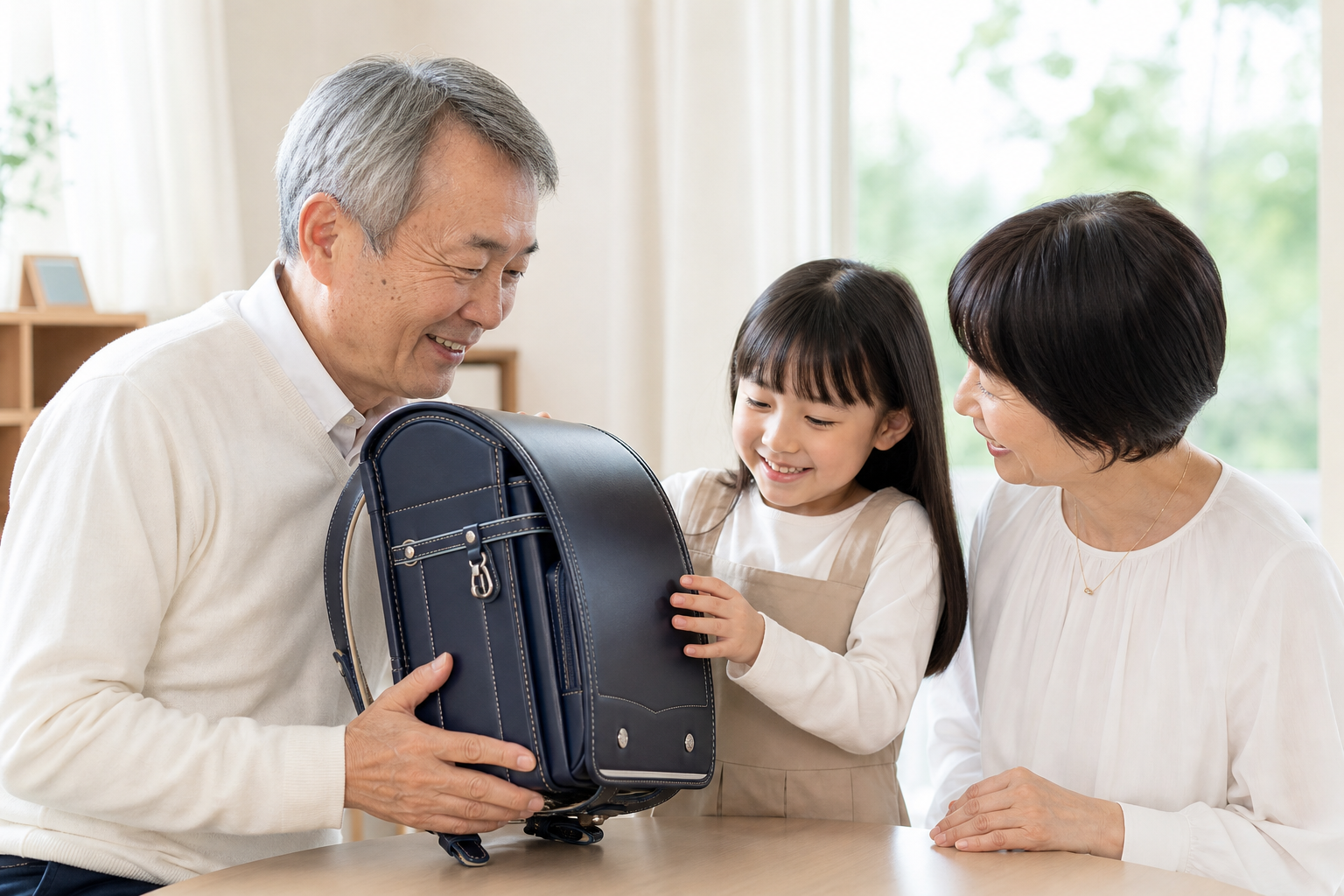 祖父母がランドセルを買う場合の相場は「6万円前後」が目安です