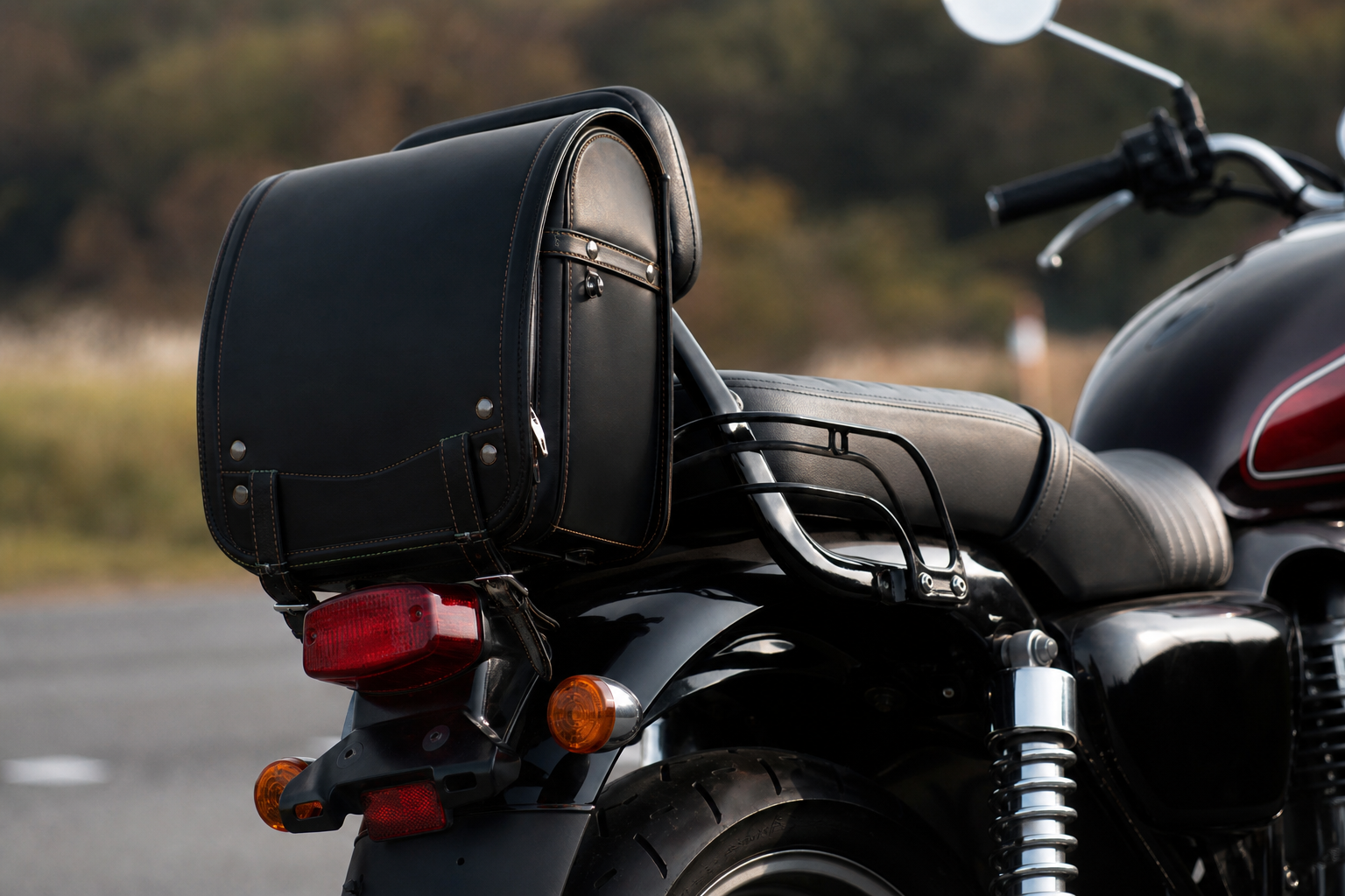 バイクにランドセルをつける理由は「実用性」と「個性」の両立にあります