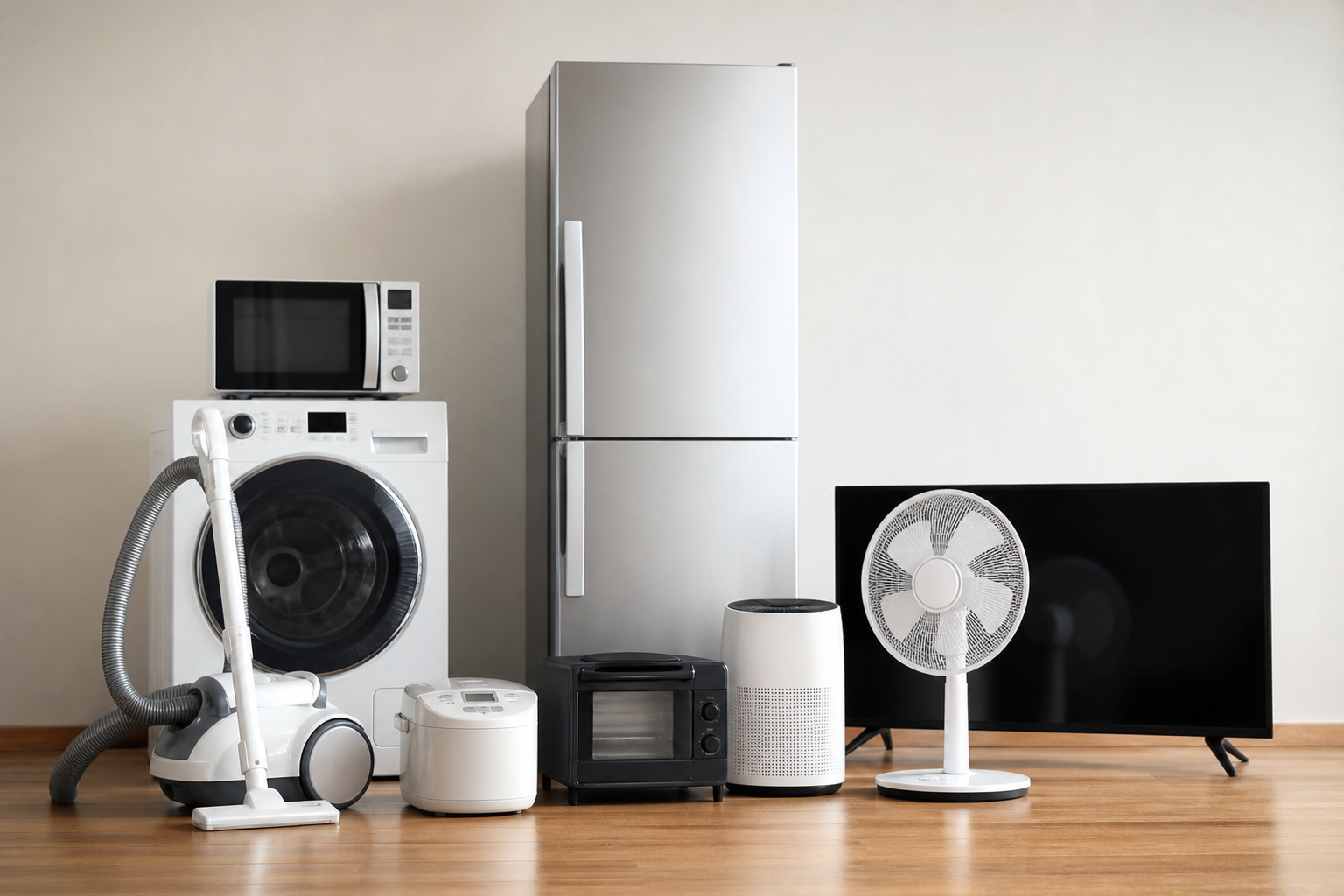 家電の種類別に見てみましょう